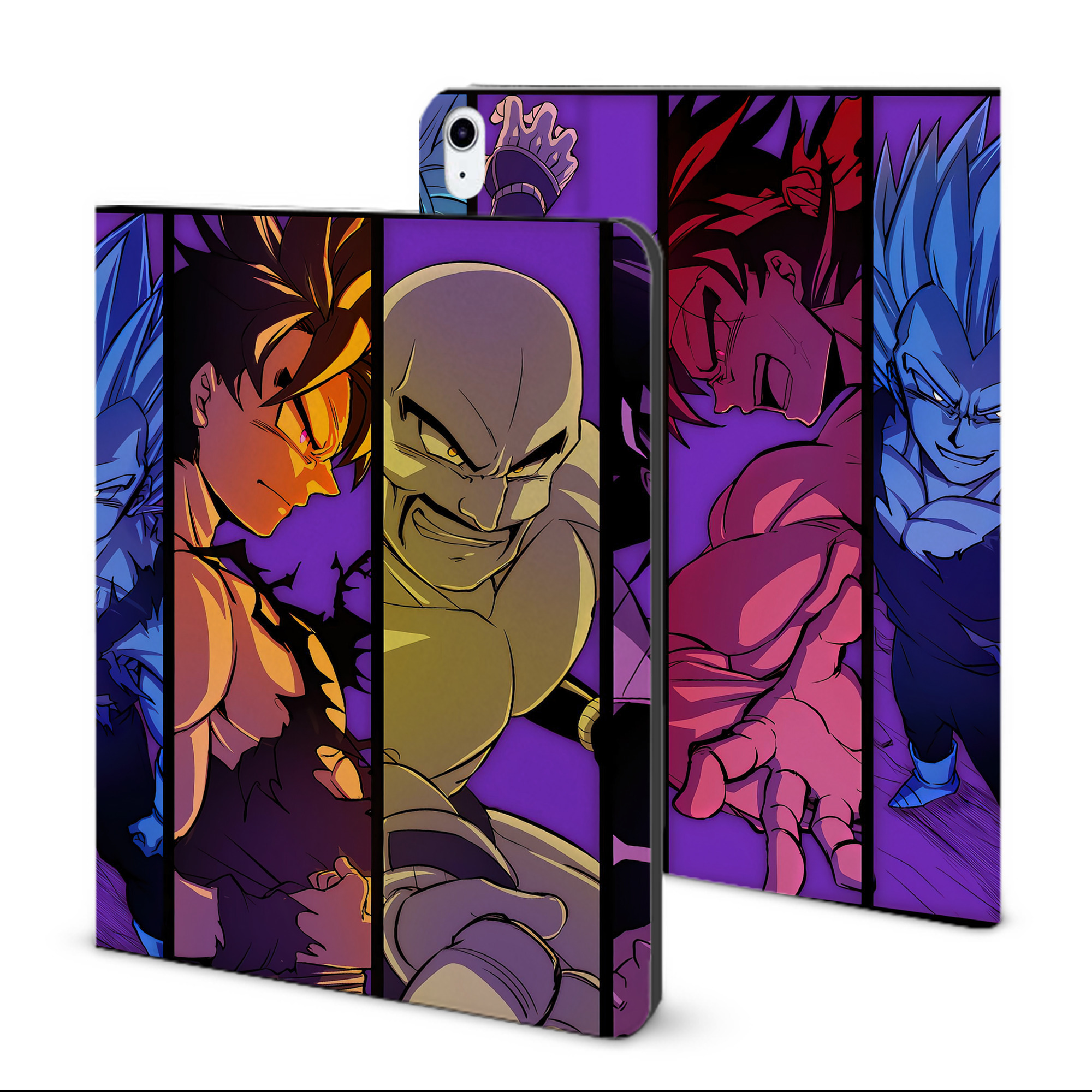 （画像用） ドラゴンボール DRAGON BALL IPad ケース ブック型 PUレザー TPU 耐衝撃 軽量 薄型 ペン収納なし 全面保護 IPad 各モデル対応
